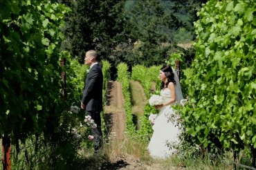 willamette valley winery wedding venue videography
