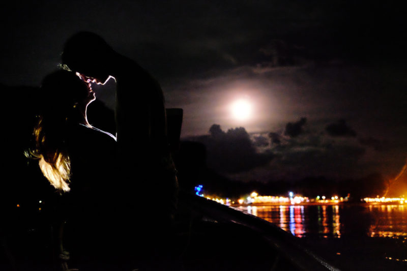 railay beach thailand moonlit photo by Jason Huang, Table4. 