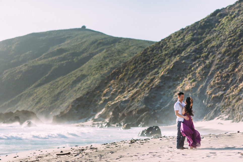 linda and ty big sur engagement photos, big su state park engagement, pfeiffer big sur photo, linda and ty, table4weddings by Jason Huang of Table4 Weddings.