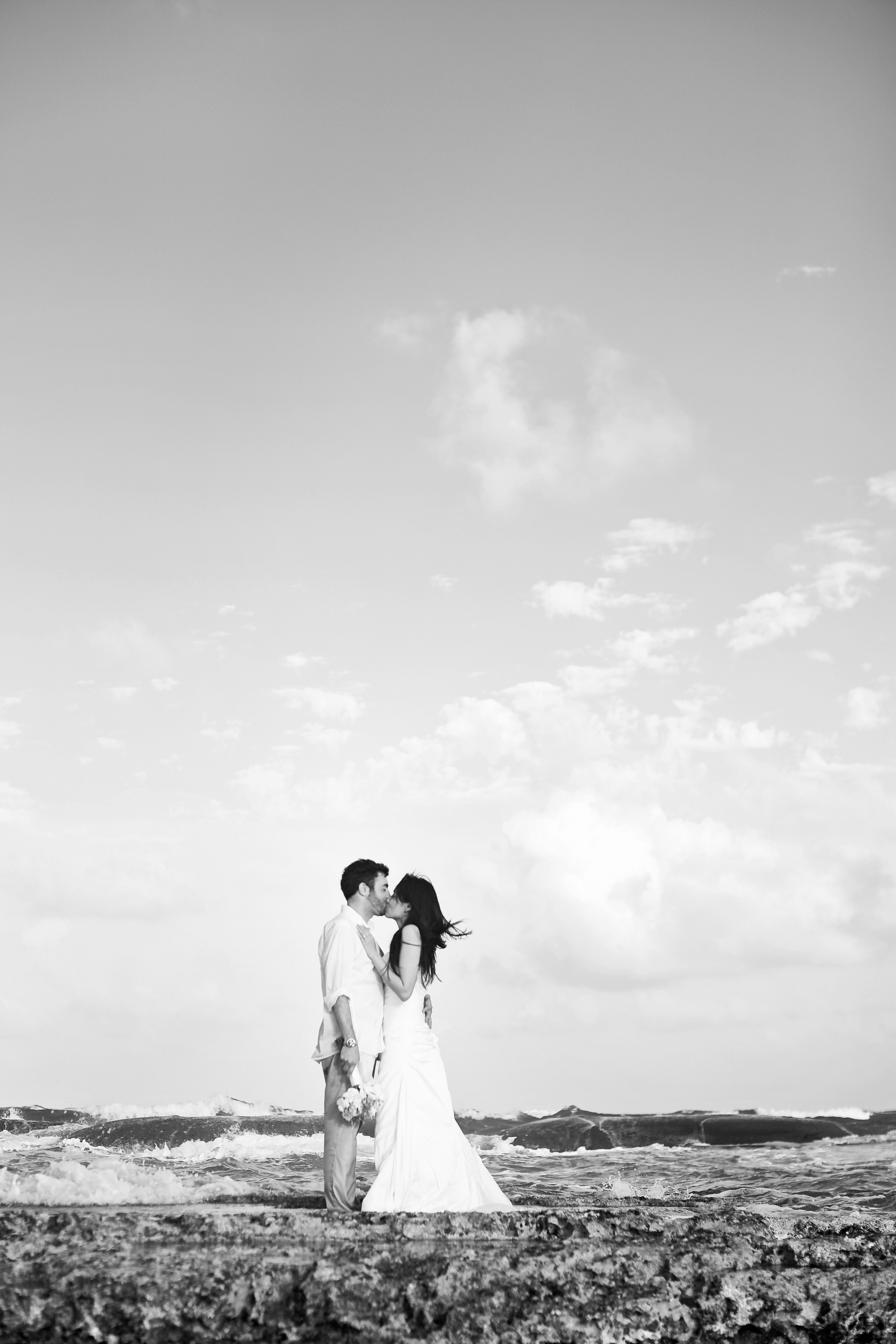 destination wedding in cancun, MX, riviera maya beach wedding