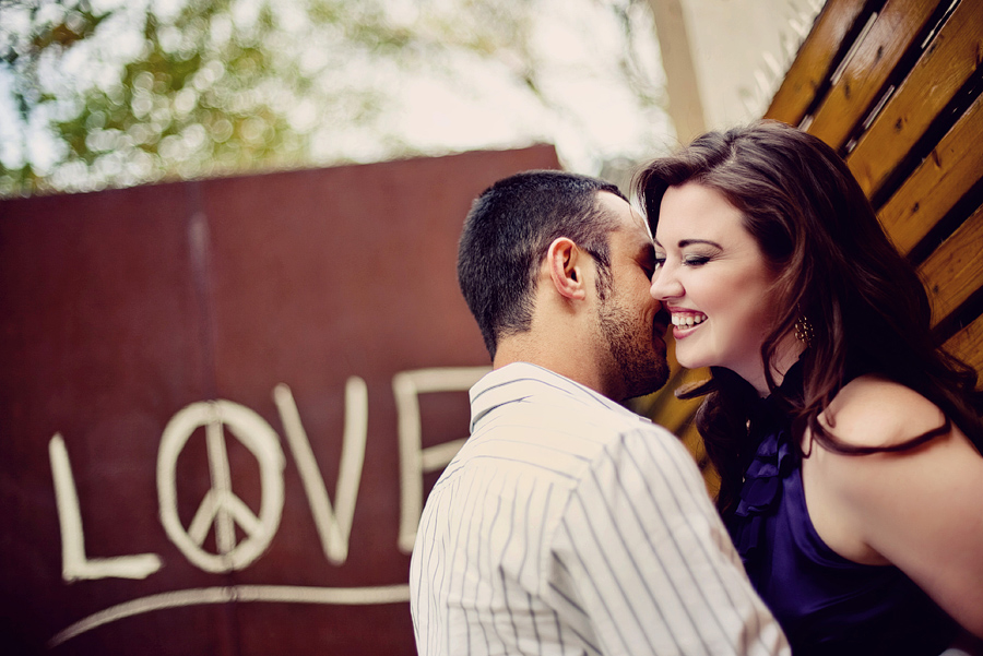 deep ellum engagement session images with table4 photography