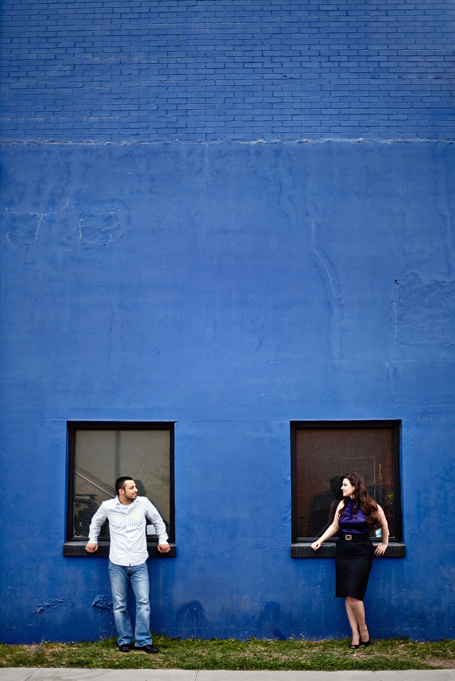 deep ellum engagement session images with table4 photography