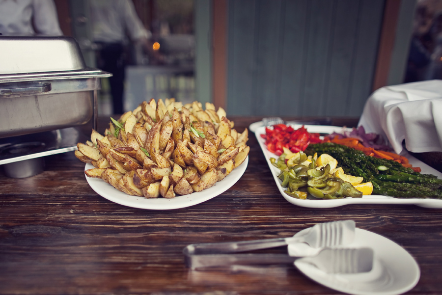 balcones springs reception food image, marble falls wedding picture, table4 photography in austin