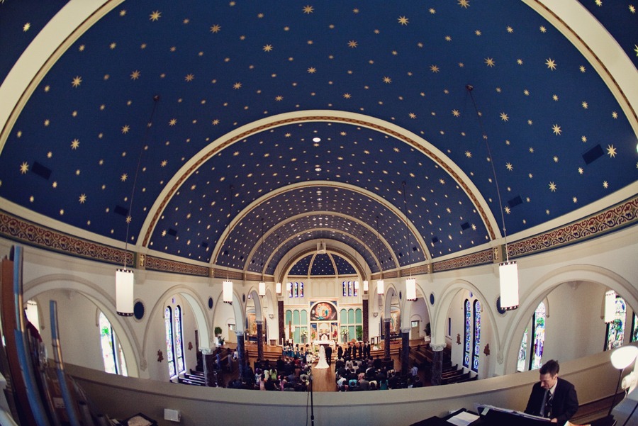 all saints catholic church wedding image, houston texas wedding image