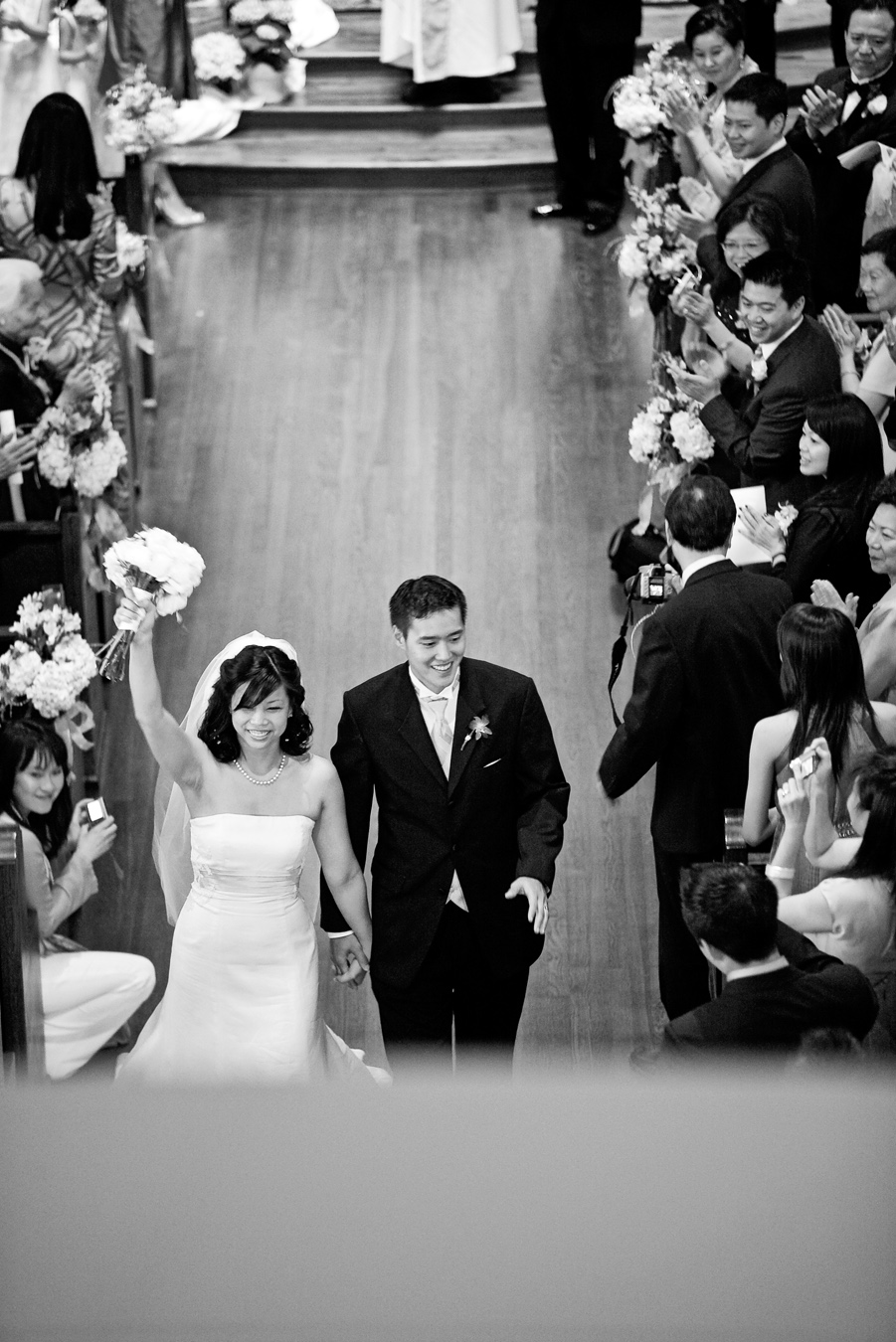 all saints catholic church wedding image, houston texas wedding image