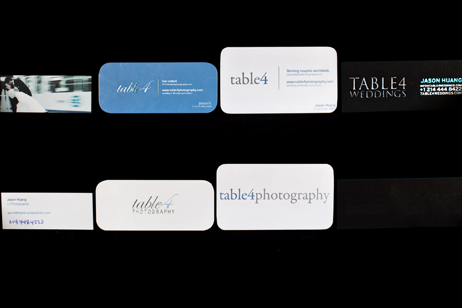 table4 business cards evolution