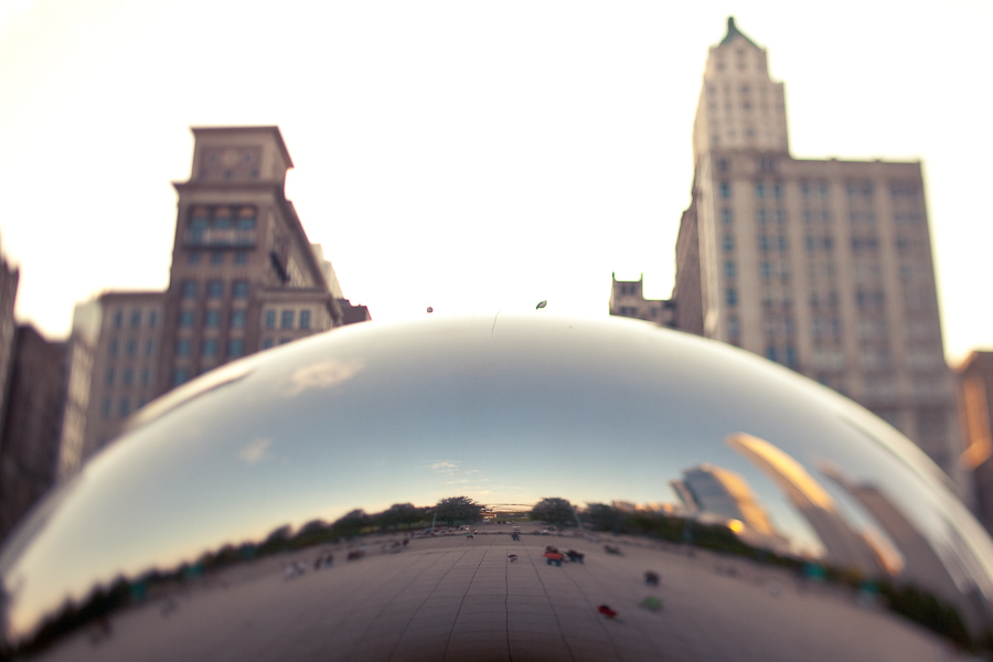 chicago wedding photographer, table 4 weddings photography, cloud gate, millennium park