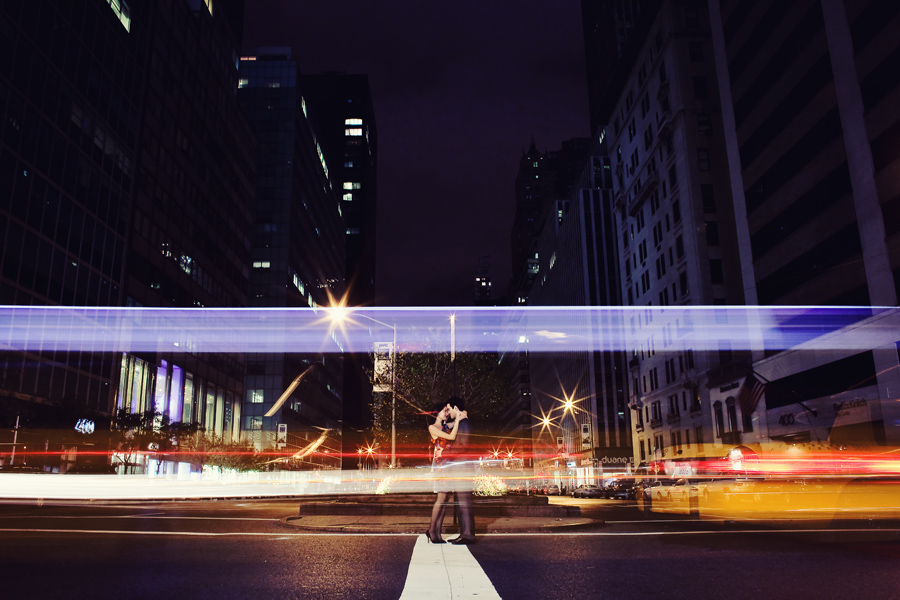 park avenue engagement photo