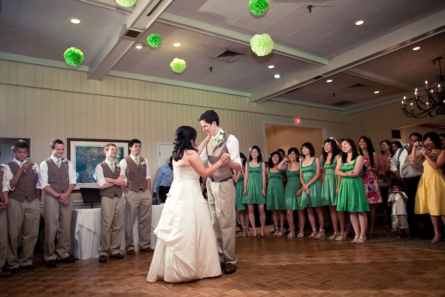 canyon creek country club wedding photo