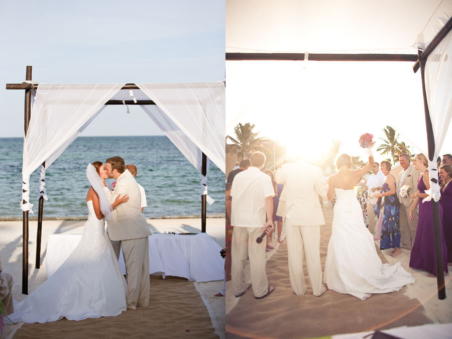 moon palace mexico destination wedding image