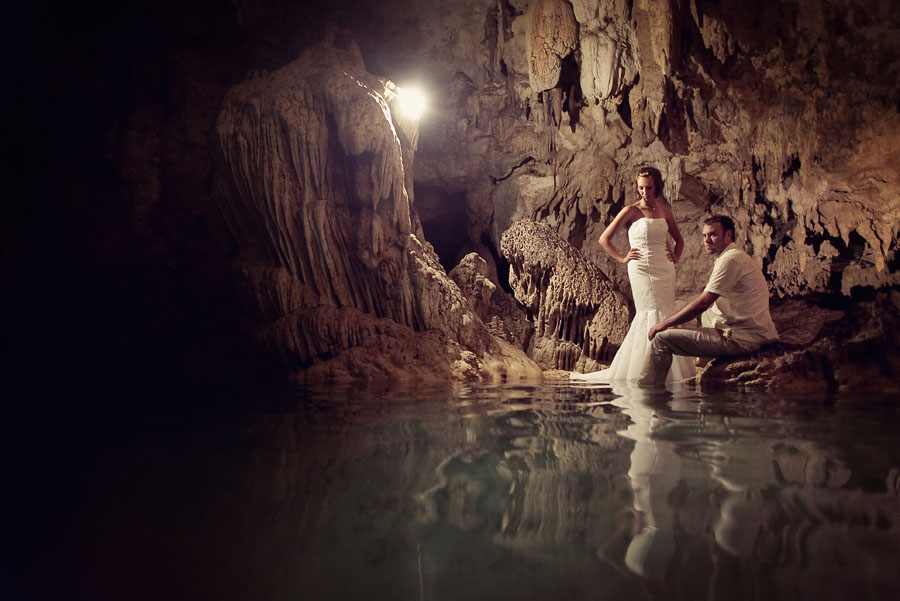 moon palace mexico destination wedding image