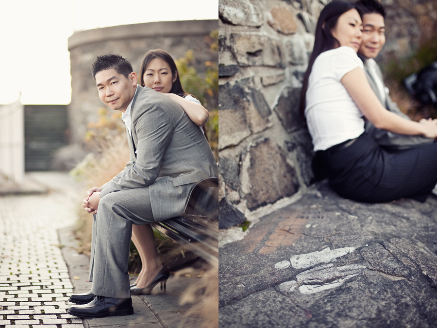 yuri and kee new york city new jersey engagement photos