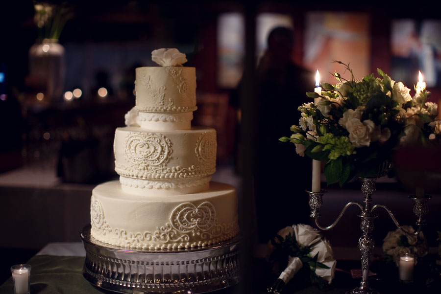 fun clever wedding reception at the daily review cafe in houston photographed by wedding photographer table4 weddings