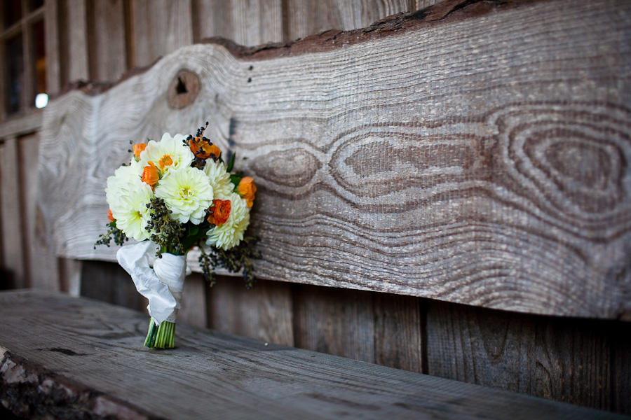 classic country outdoor wedding ceremony at texas old town kyle photographed by table4