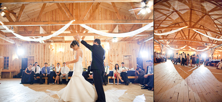 classic country outdoor wedding ceremony at texas old town kyle photographed by table4