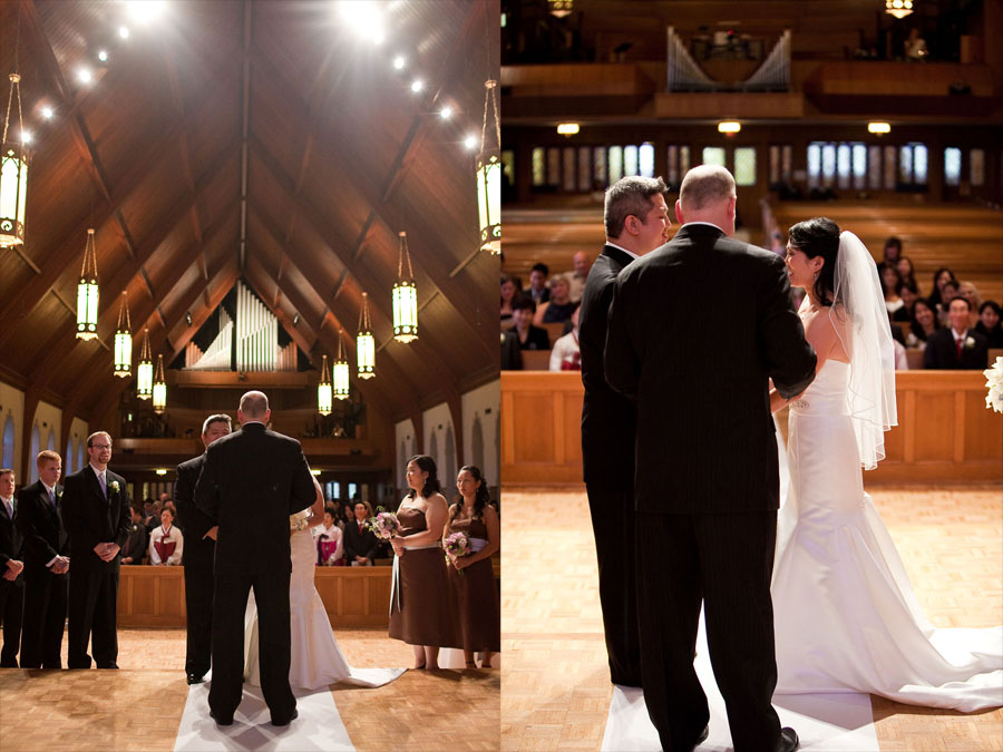 wheeling wedding photo