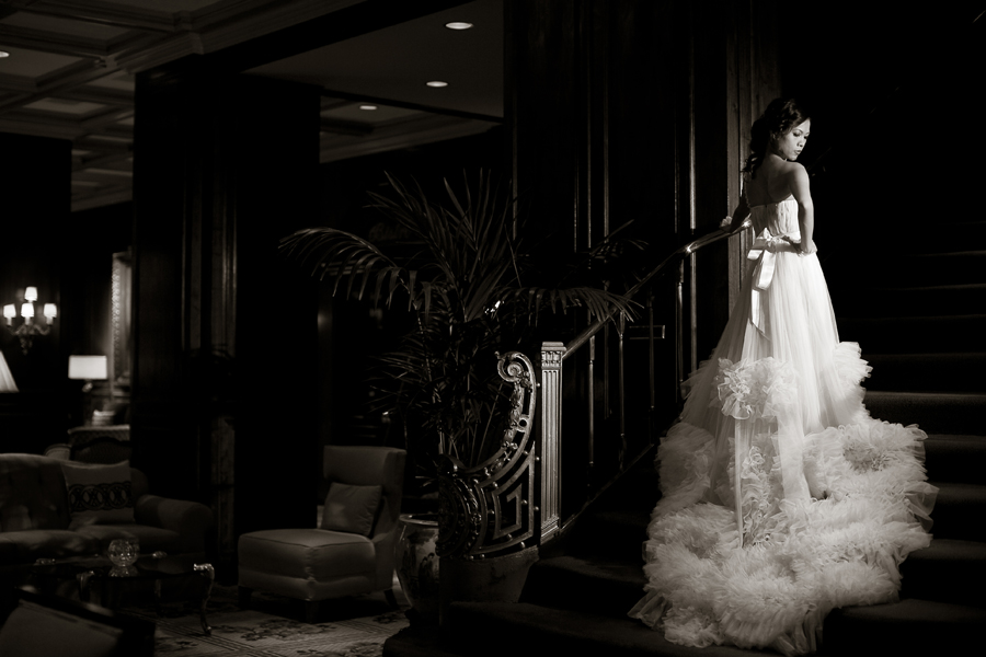 classic and elegant bridal session at adolphus hotel downtown dallas texas photographed by table4