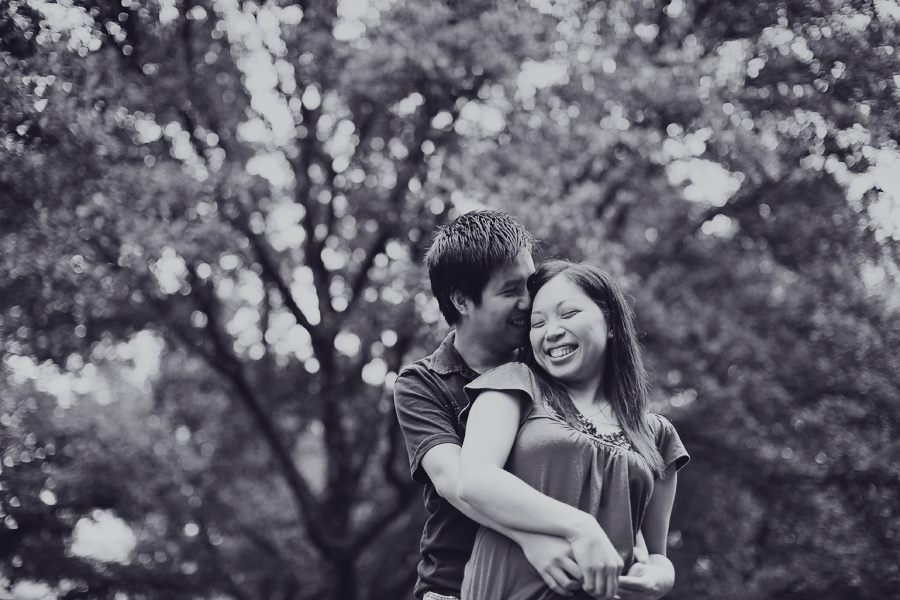 fun, fresh engagement photos at smu and mockingbird station photographed by dallas wedding photographers table4 weddings