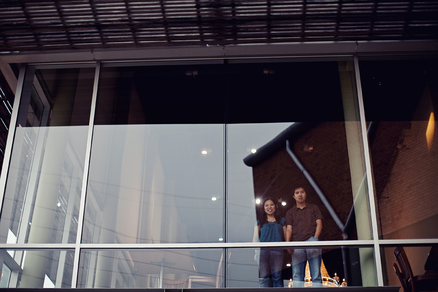 fun, fresh engagement photos at smu and mockingbird station photographed by dallas wedding photographers table4 weddings