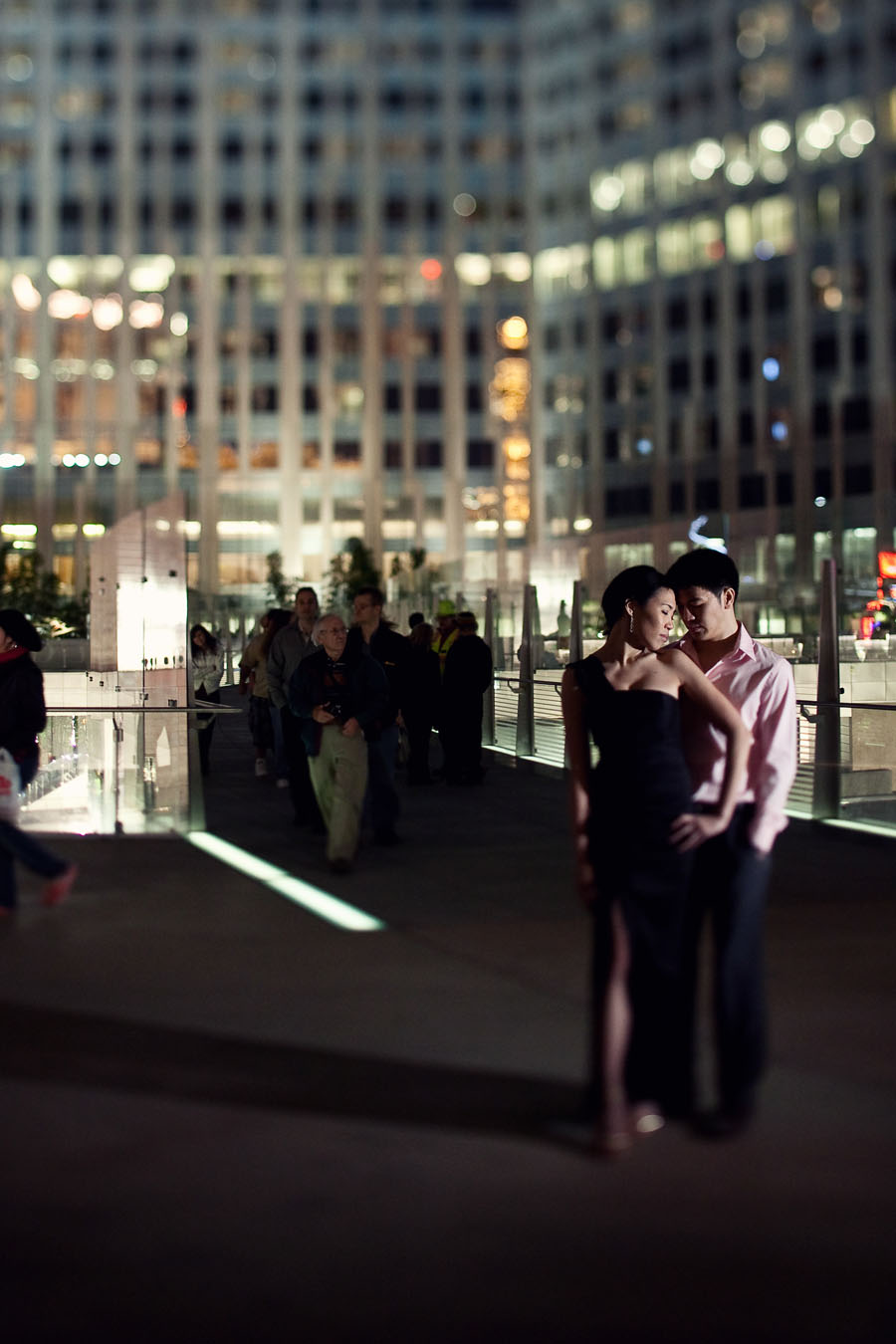 fun drama induced night time engagement images at red rock canyon in las vegas photographed by table4 weddings