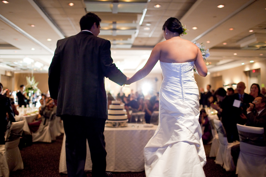 Simple Modern Wedding Reception at Hotel Derek Houston Texas photographed by table4