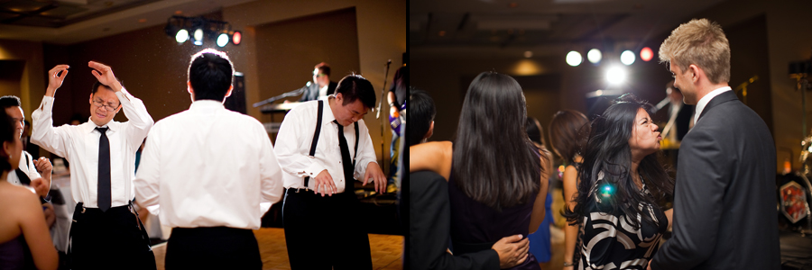 Simple Modern Wedding Reception at Hotel Derek Houston Texas photographed by table4