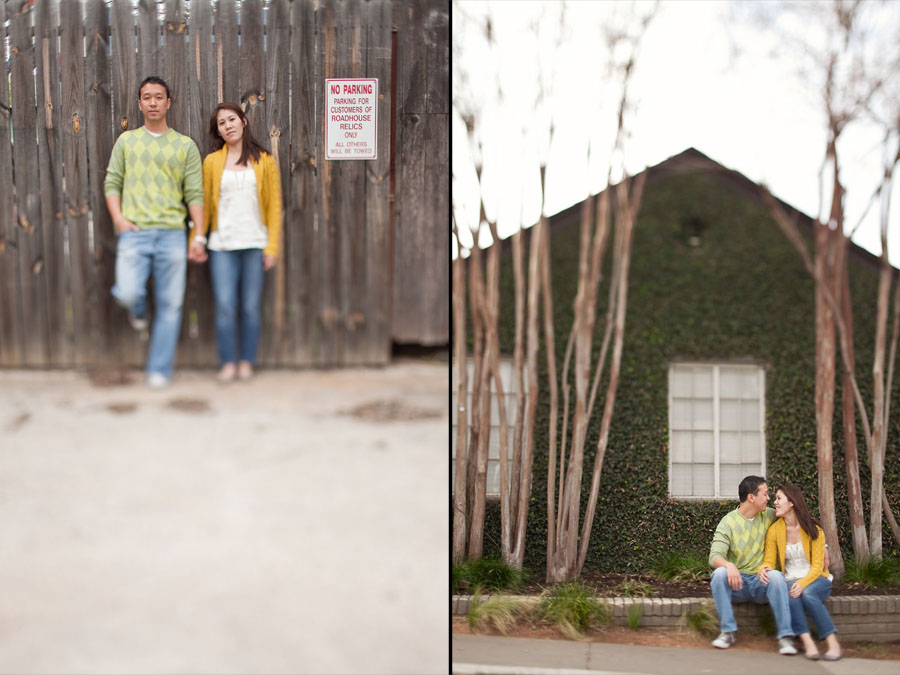 fun, funky engagement photos in austin on south congress by austin wedding photographer table4 weddings