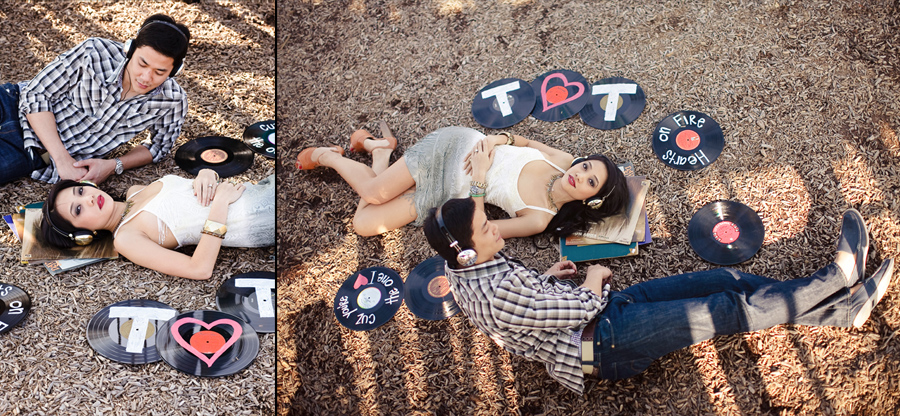 chic fun modern engagement session in austin texas by dallas wedding photographer table4