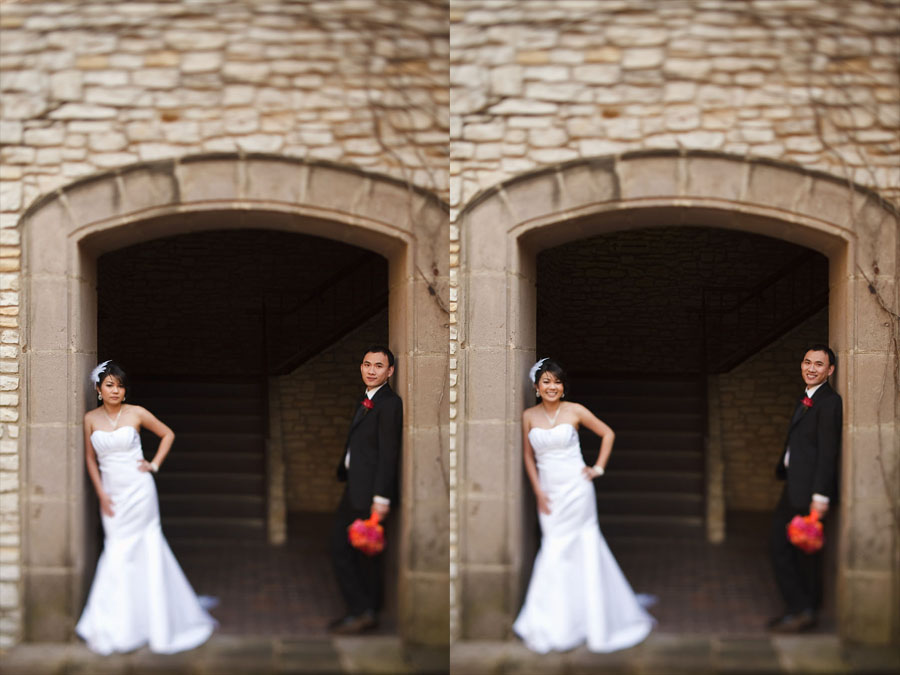 day after bridal portrait session at las colinas canals by dallas wedding photographer table4