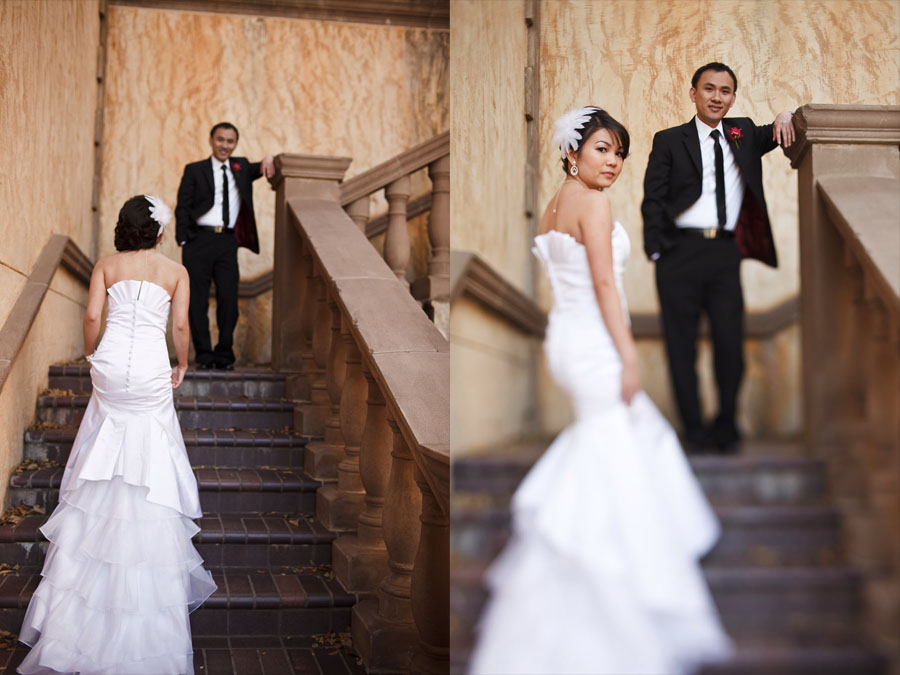 day after bridal portrait session at las colinas canals by dallas wedding photographer table4