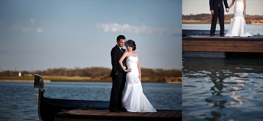 day after bridal portrait session at las colinas canals by dallas wedding photographer table4