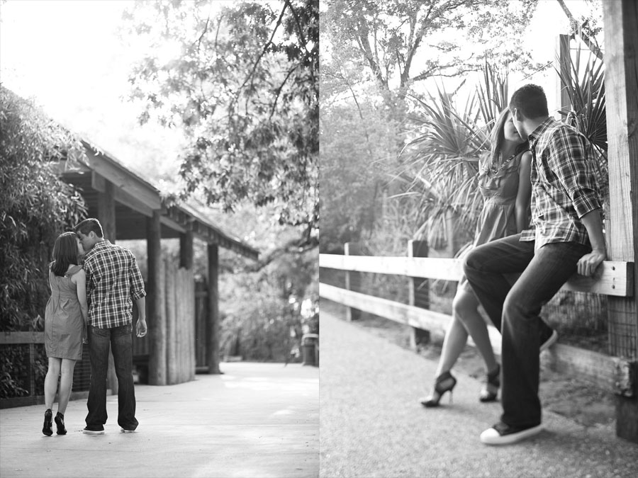 fun creative engagement session at houston zoo by dallas wedding photographer table4