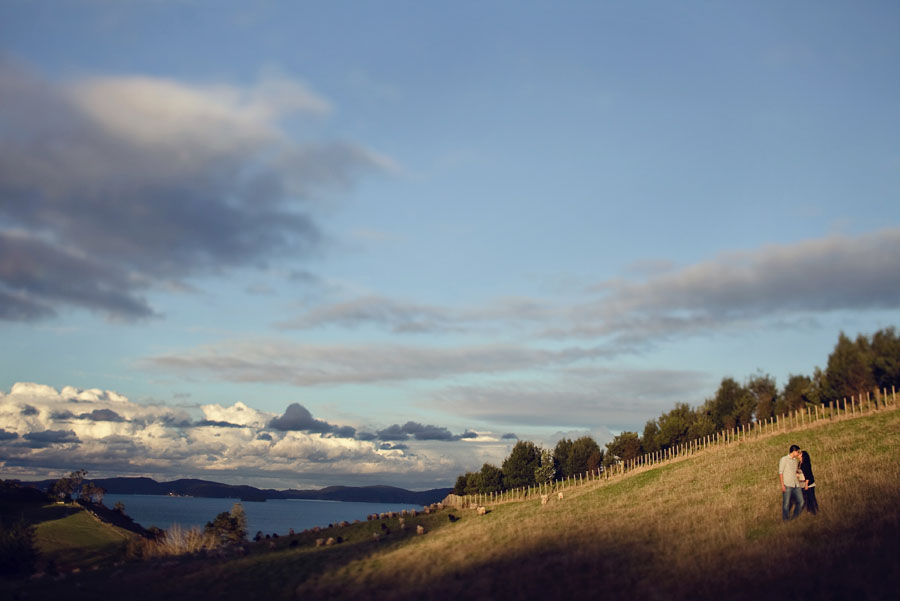 brick bay winery, new zealand engagement photo