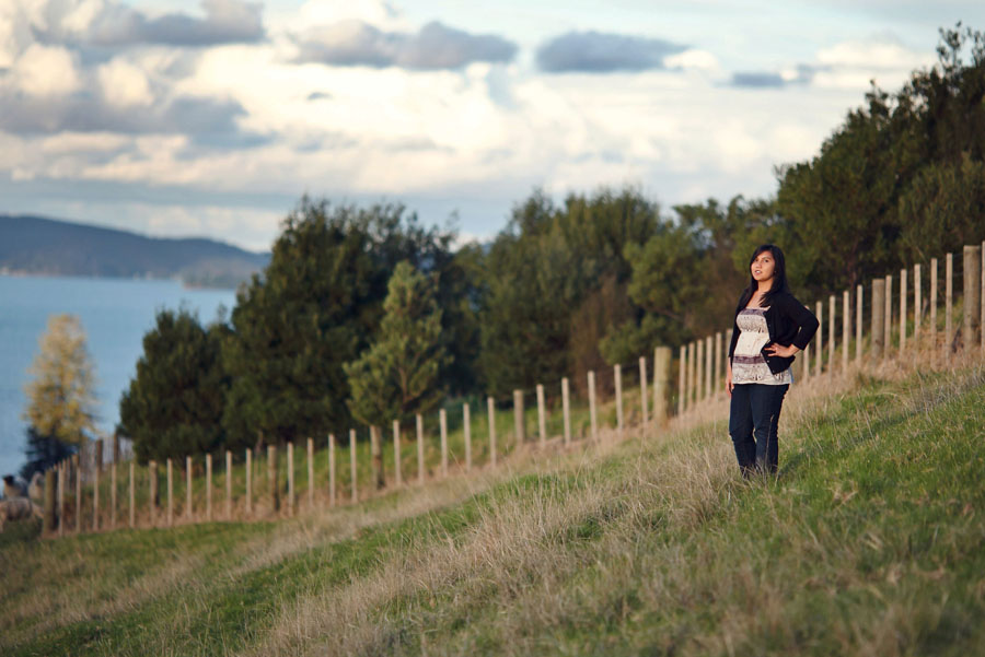 brick bay winery, new zealand engagement photo