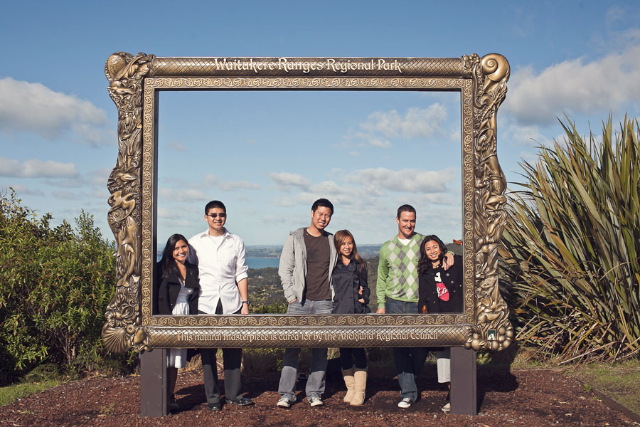 waitakere ranges picture frame