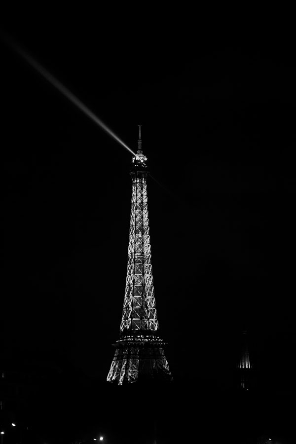 eiffel tower at night