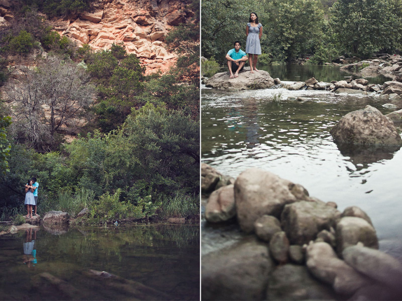 austin greenbelt engagement photos, whole food engagement session