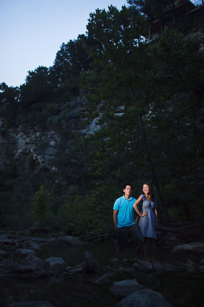 austin greenbelt engagement photos, whole food engagement session