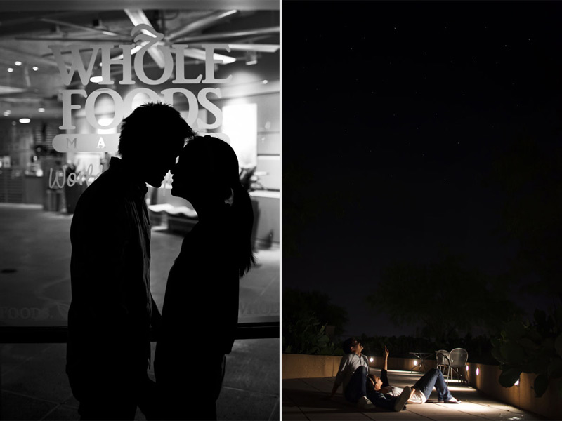 austin greenbelt engagement photos, whole food engagement session