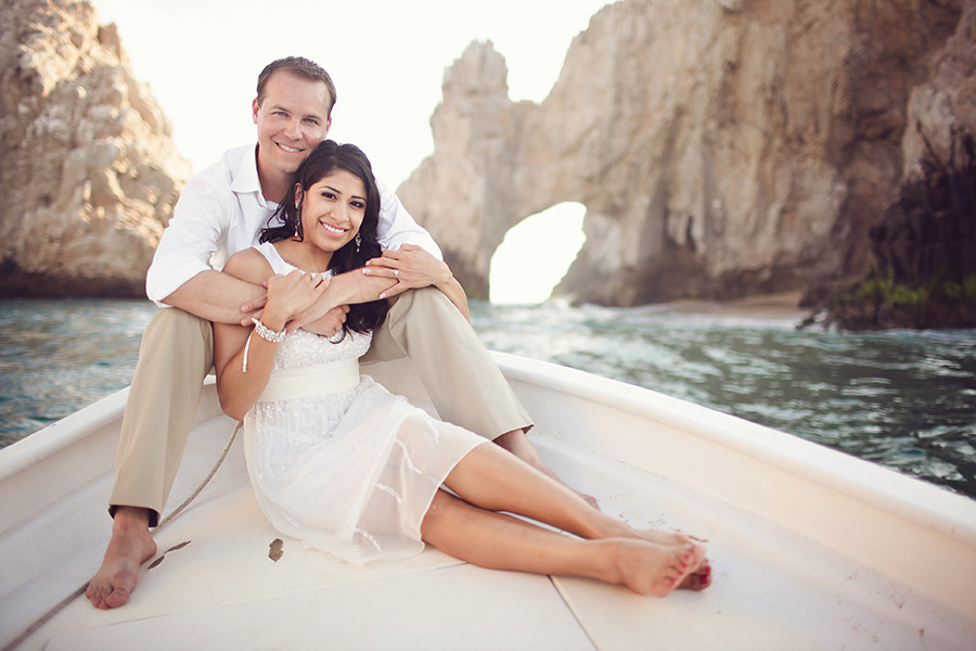 lovers beach cabo san lucas wedding images