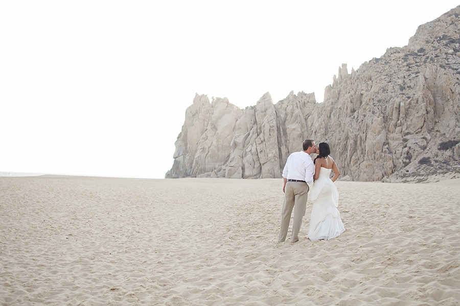 lovers beach cabo san lucas wedding images