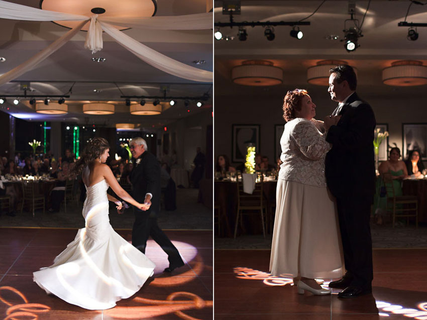 modern fun wedding reception photo at tower club dallas by wedding photographer table4