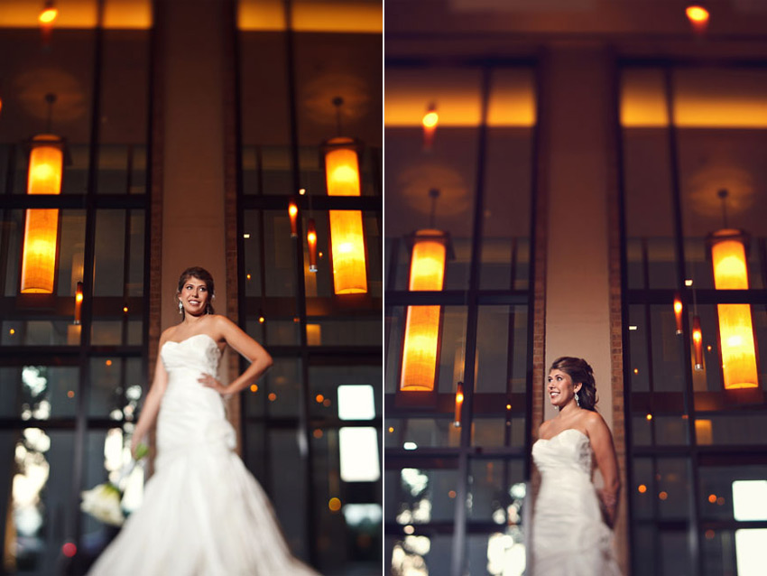 fresh, modern bridal portraits at luxurious dallas hotel palomar by table4 photography