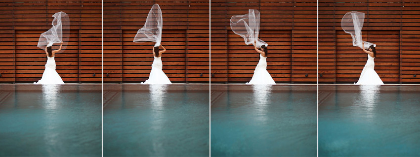 fresh, modern bridal portraits at luxurious dallas hotel palomar by table4 photography