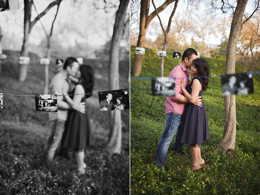 dallas park engagement photographer