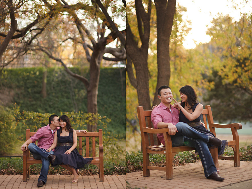 dallas park engagement photographer