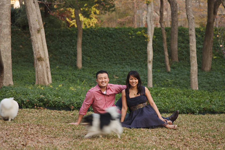 dallas park engagement photographer