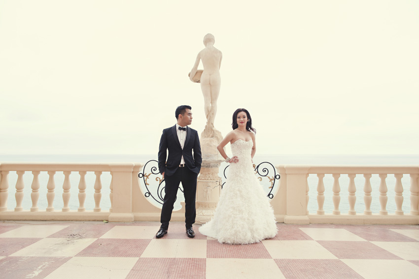 malibu mansion wedding shoot by table4 weddings