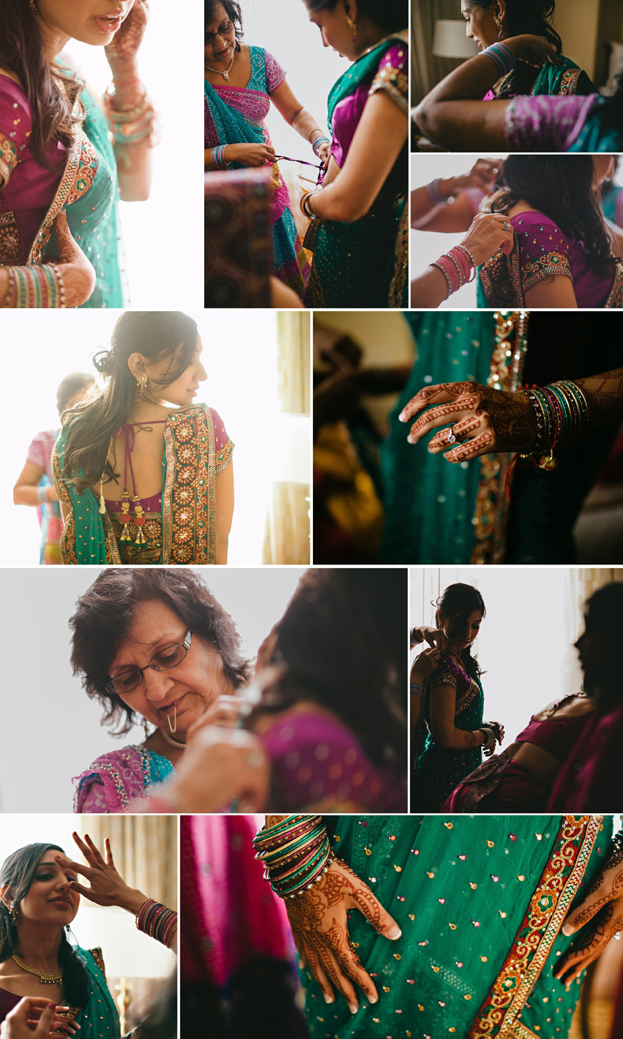 indian wedding sari