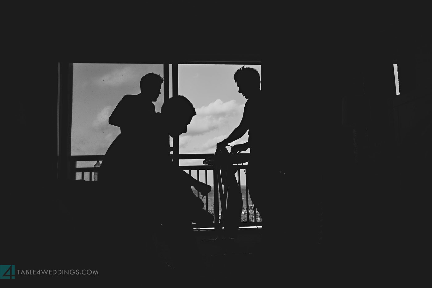 atlantis bahamas beach wedding during hurricane sandy